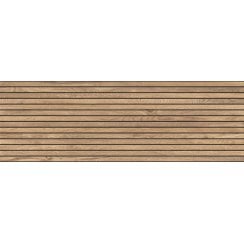 Japandi Beige Black Matt 39.8cm x 119.8cm Wall Tile