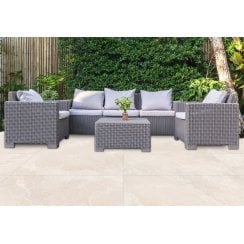 Keith White 60cm x 90cm 2cm Slab Outdoor Tile
