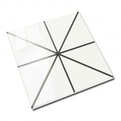 Kenzo Decor Star Black 15cm x 15cm Wall Tile