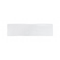 Kezma Metro Flat Matt White 7.5cm x 30cm Wall Tile