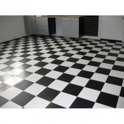 Kings Chess Matt White 29.8cm x 29.8cm Wall & Floor Tile