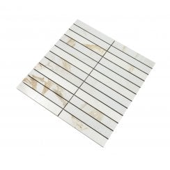 Kit Kat Capel Gold 30cm x 30cm Mosaic Tile