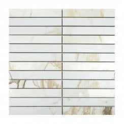 Kit Kat Capel Gold 30cm x 30cm Mosaic Tile