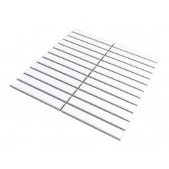 Kit Kat Classic White 30cm x 29.6cm Mosaic Tile