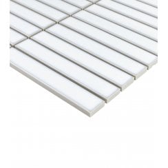 Kit Kat Classic White 30cm x 29.6cm Mosaic Tile