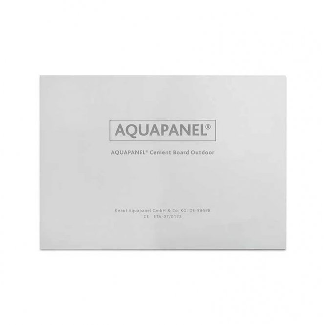 Knauf AquaPanel 12.5mm Outdoor Cement Board 900mm x 2400mm