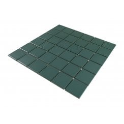 La Maison Buckingham Green 30.6cm x 30.6cm (4.8cm x 4.8cm) Square Mosaic Tile