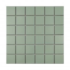 La Maison Spearmint 30.6cm x 30.6cm (4.8cm x 4.8cm) Square Mosaic Tile
