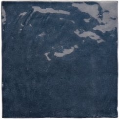 La Riviera Blue Reef 13.2cm x 13.2cm Wall Tile