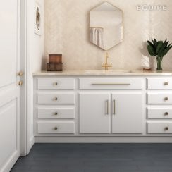 La Riviera Wheat 6.5cm x 20cm Wall Tile