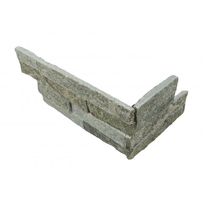 Ledgestone Grey Quartzite 10cm x 36cm Corner Tile