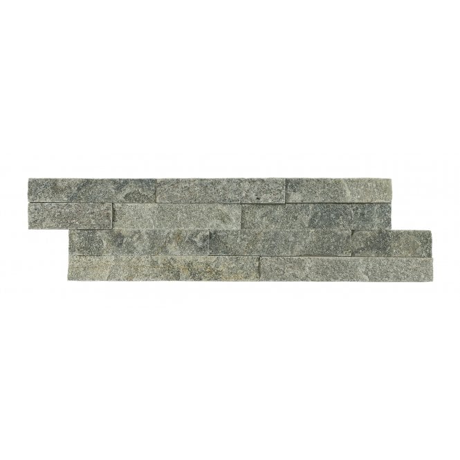 Ledgestone Grey Quartzite 10cm x 36cm Wall Tile