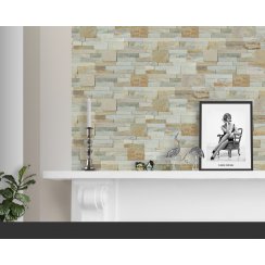 Ledgestone Indian Green 18cm x 35cm Corner Tile
