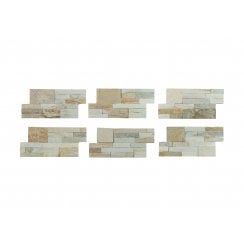 Ledgestone Indian Green 18cm x 35cm Wall Tile