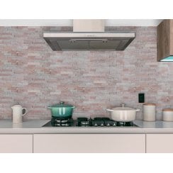 Ledgestone Rose 10cm x 36cm Wall Tile
