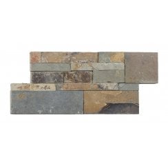 Ledgestone Rustic Multicolour 18cm x 35cm Wall Tile