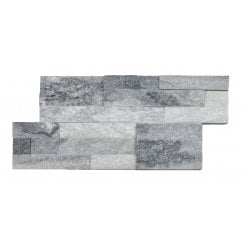 Ledgestone White Grey 18cm x 35cm Wall Tile