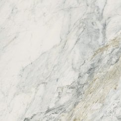 Leonardo White Carving 60cm x 60cm Wall and Floor Tile