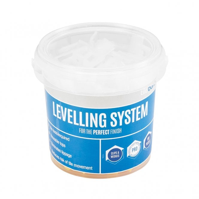 Levelling System (50x Clips and 50x Wedges) Tub