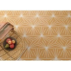 Lily Hex Hexagon Blaze Orange 22.8cm x 19.8cm Wall & Floor Tile