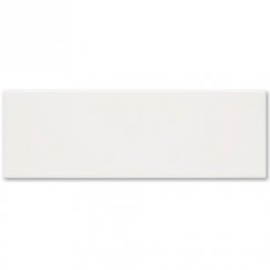 Linear Matt White 10cm x 30cm Wall Tile