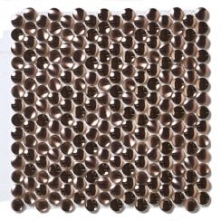 Link Concave Copper 29.2cm x 29.2cm Mosaic Tile