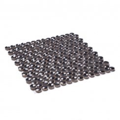Link Concave Gunpowder 29.2cm x 29.2cm Mosaic Tile