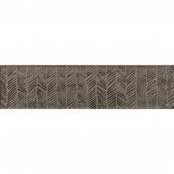 Loft Brick Greige High Gloss Decor 6.5cm x 26cm Wall Tile