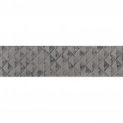 Loft Brick Grey High Gloss Decor 6.5cm x 26cm Wall Tile