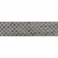 Loft Brick Light Greige High Gloss Decor 6.5cm x 26cm Wall Tile