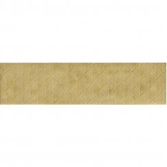 Loft Brick Yellow High Gloss Decor 6.5cm x 26cm Wall Tile