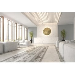 Luccia Grey Edge 60cm x 60cm Decor Wall Tile