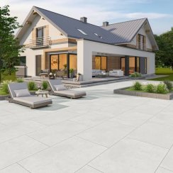 Luna Off White 60cm x 90cm 2cm Slab Outdoor Tile Pallet Deal