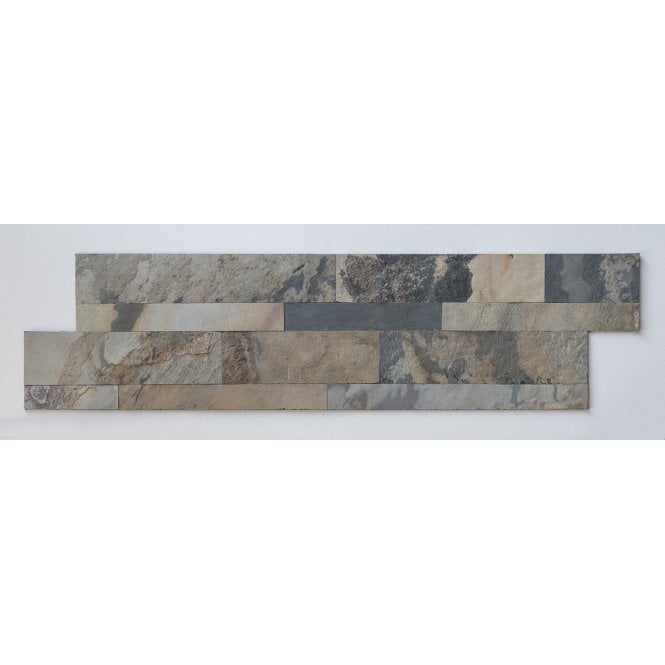 Macedonian Stone  15cm x 60cm Peel & Stick Panel Tile