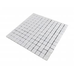 Malla White 30cm x 30cm Peel & Stick Mosaic Tile
