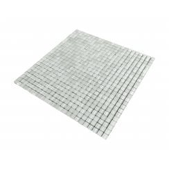 Malla White Mini 30cm x 30cm Peel & Stick Mosaic Tile