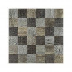 Malla Wood 30cm x 30cm Peel & Stick Mosaic Tile