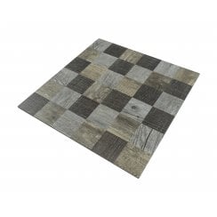Malla Wood 30cm x 30cm Peel & Stick Mosaic Tile