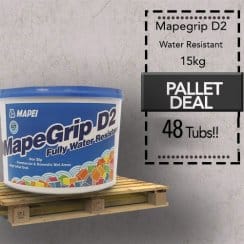 Mapegrip D2 15kg Pallet Deal - 48 Tubs