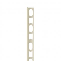 Mapei Color Aluminium Straight Edge Tile Trim 130 Jasmine 2.7m 10mm