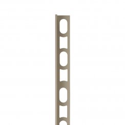 Mapei Color Aluminium Straight Edge Tile Trim 133 Sand 2.7m 10mm