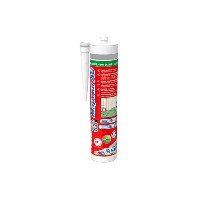 Mapesil AC Silicone Sealant 100 White 310ml