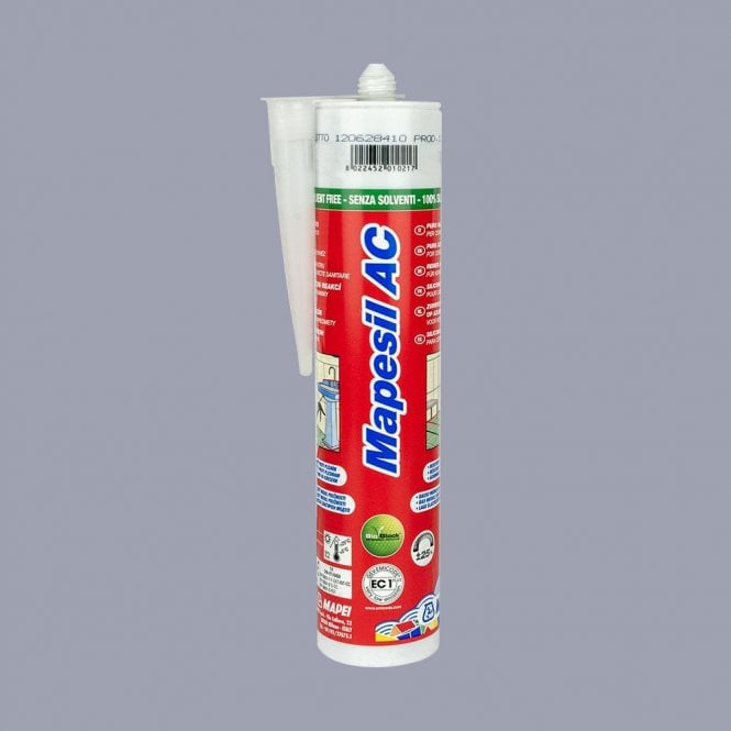 Mapesil AC Silicone Sealant 127 Arctic Grey 310ml