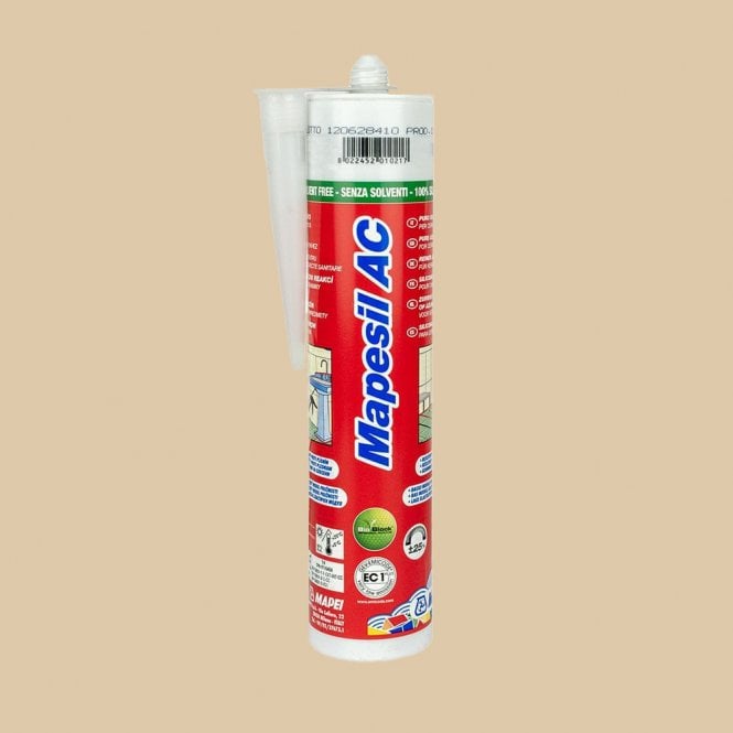 Mapesil AC Silicone Sealant 138 Almond 310ml