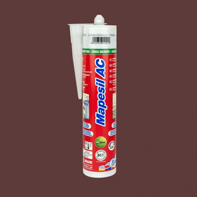 Mapesil AC Silicone Sealant 144 Chocolate 310ml