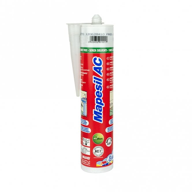 Mapesil AC Silicone Sealant Transparent 310ml
