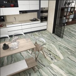 Marmoteca Verde 60cm x 120cm Wall and Floor Tile