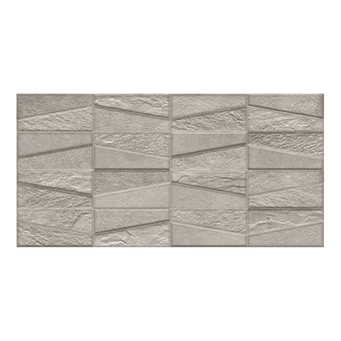 Materika Decor Grey 31.6cm x 63.5cm Wall Tile