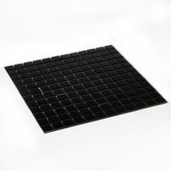 Matt Black Small Square 30cm x 30cm (2.3cm x 2.3cm) Toto Mosaic Tile