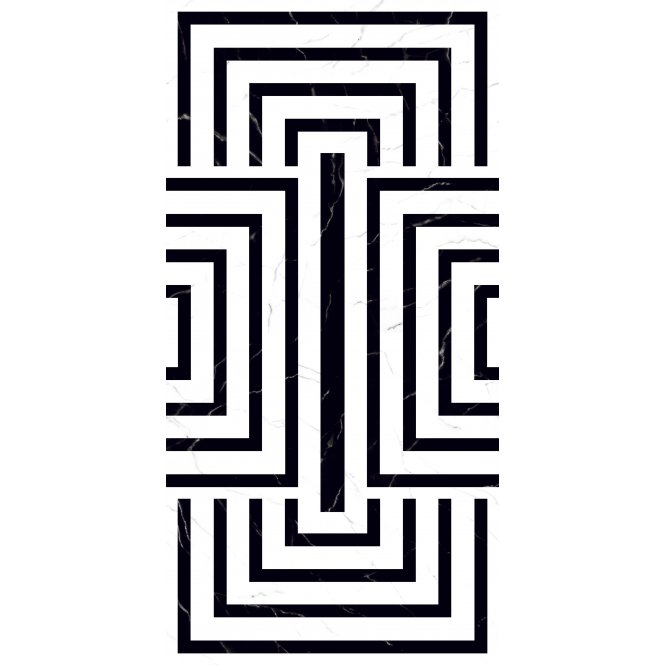 Medallion Marble Decor 60cm x 120cm Wall and Floor Tile